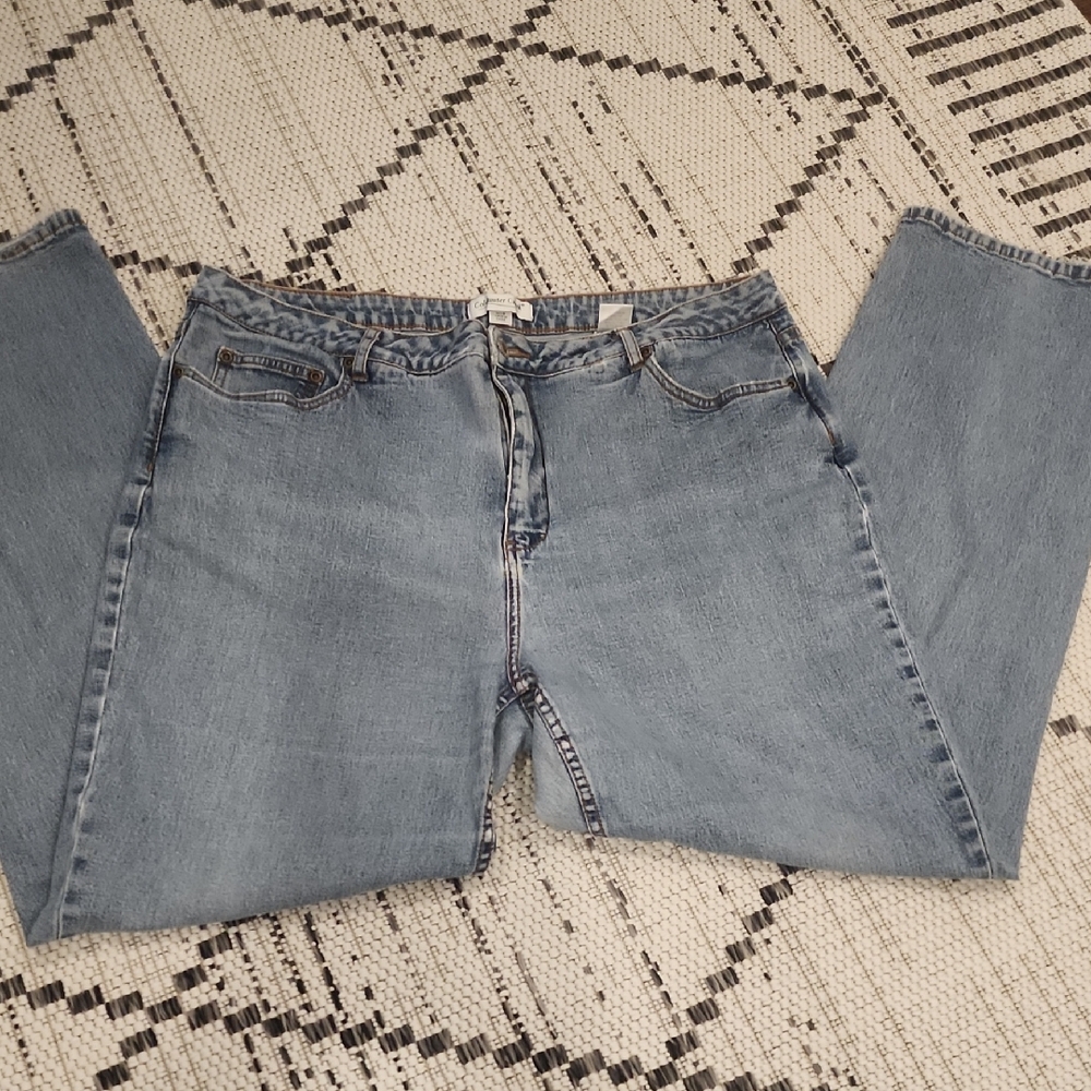 Coldwater Creek Denim Blue Straight Leg Jeans